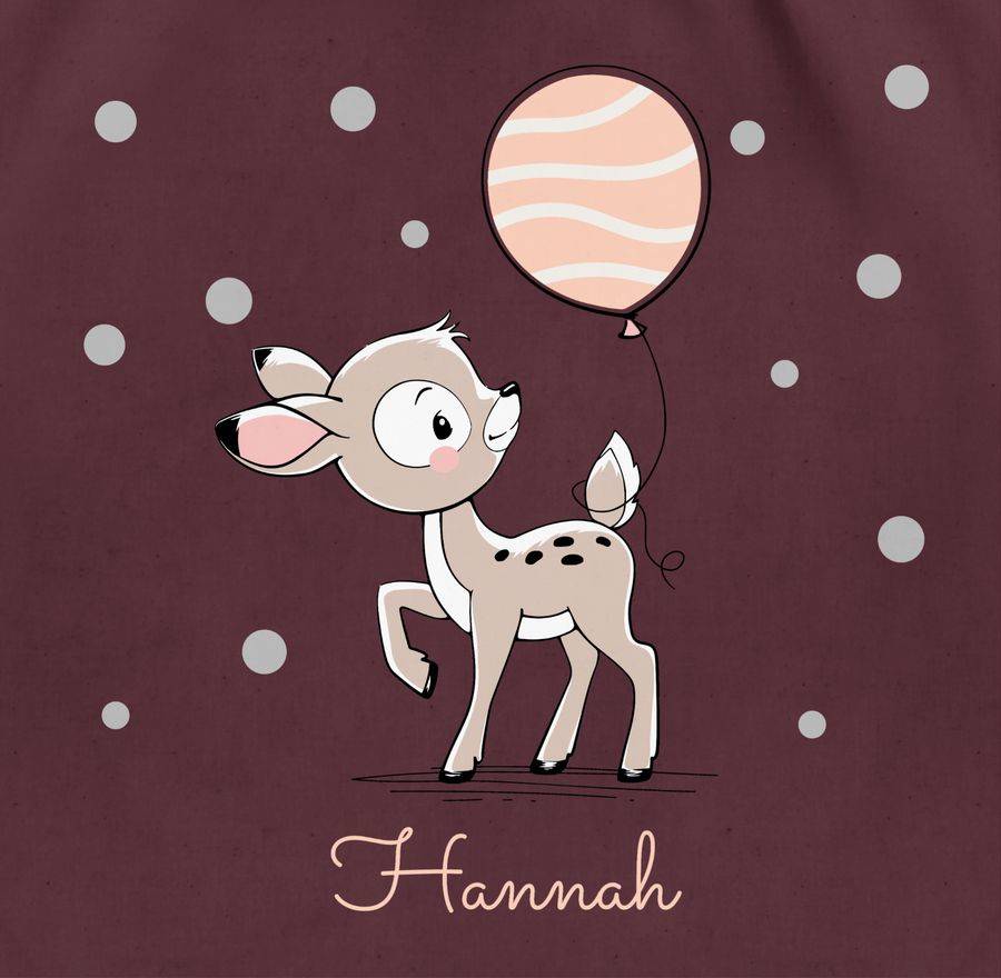 Shirtracer Süßes Reh Rehkitz: Tshirt Rucksack Shirtracer