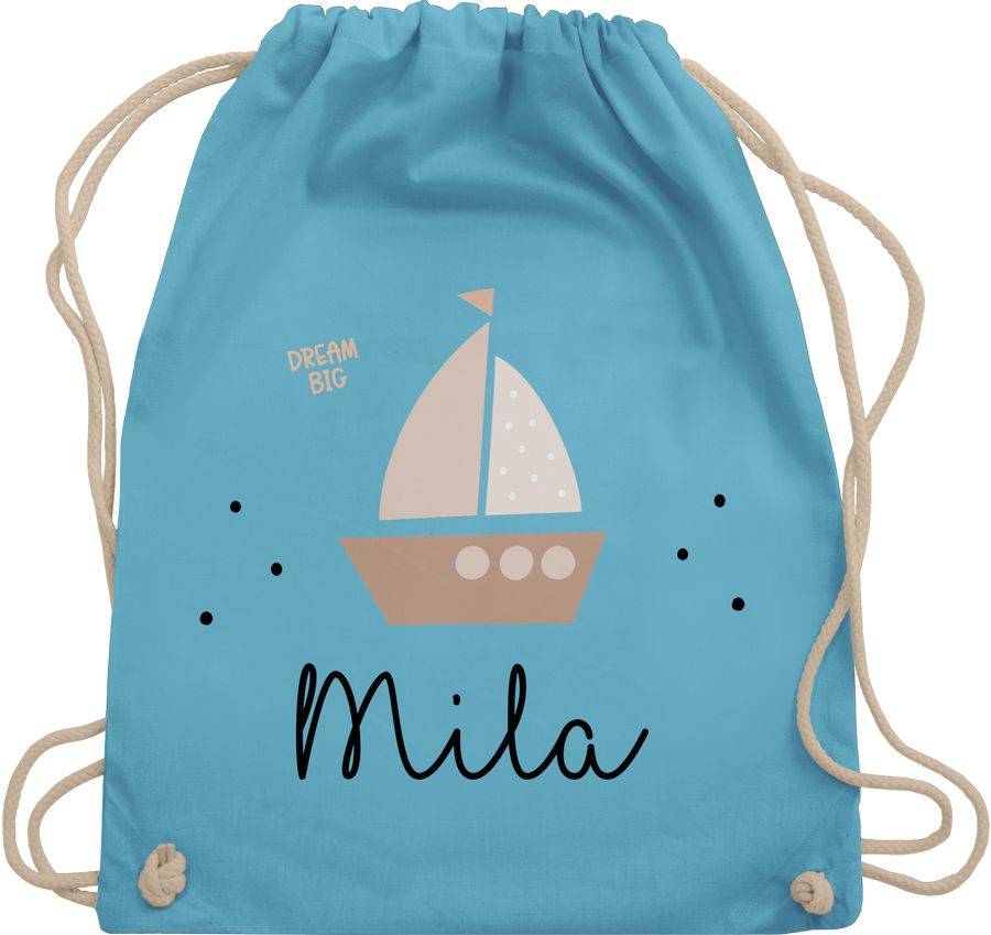 Shirtracer Süßes Segelboot Boot Segler: Tshirt Gym Bag Shirtracer