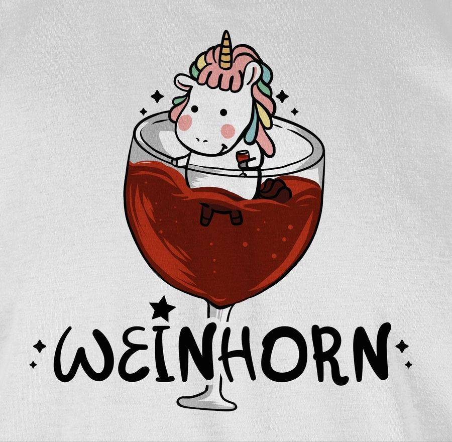 Shirtracer Süßes Weinhorn - Schwarz Shirts & Mehr Shirtracer