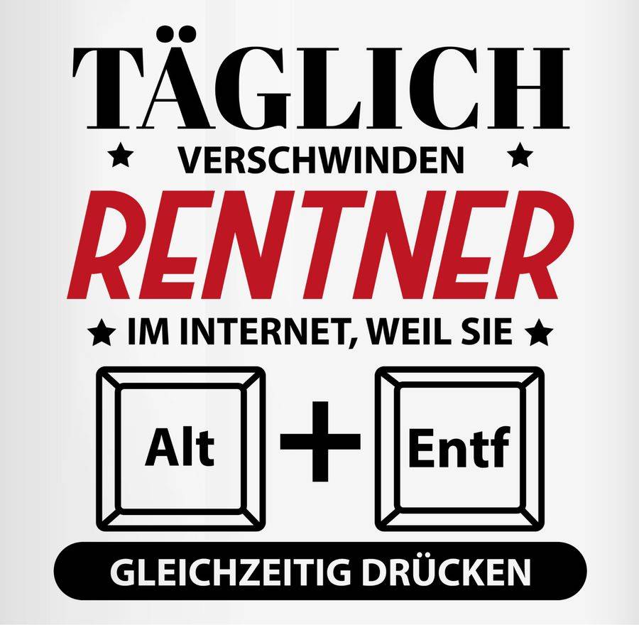 Shirtracer Täglich Verschwinden Rentner Im Internet: Tshirt Rucksack Shirtracer