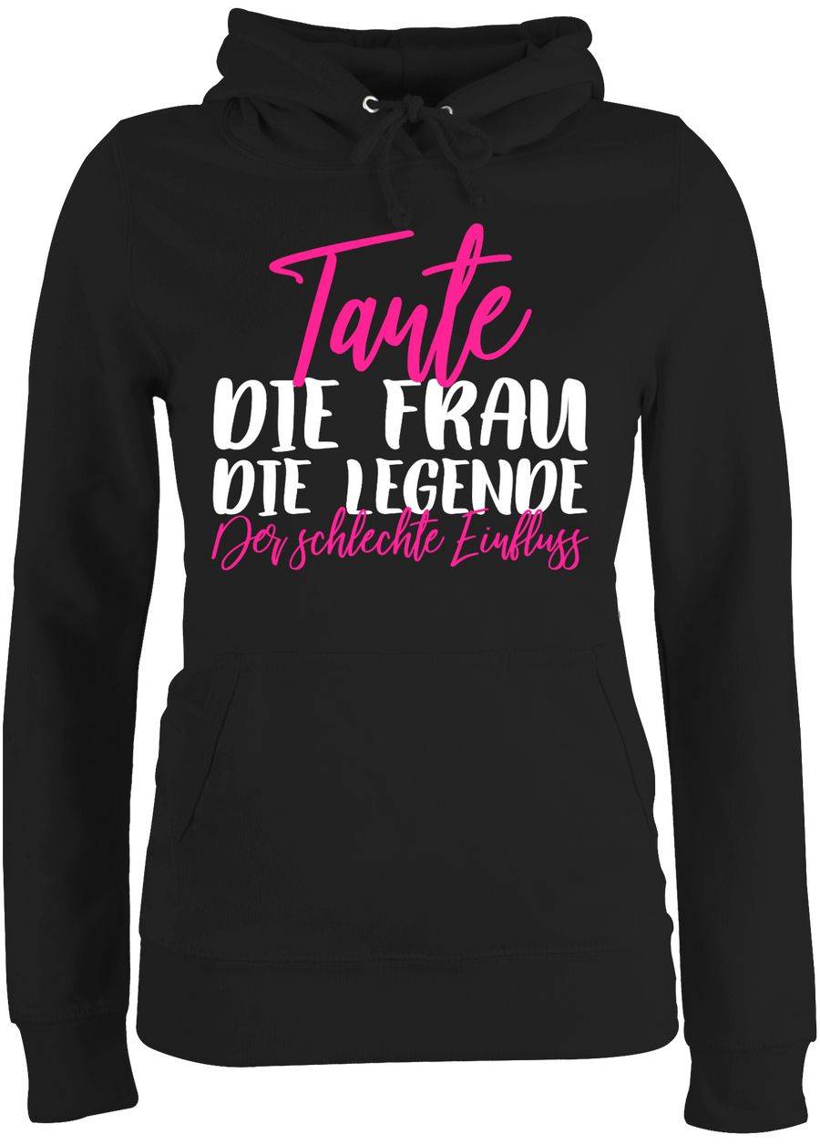 Shirtracer Tante - Frau - Legende - Schlechter Einfluss - Weiß/Fuchsia Shirts & Mehr Shirtracer