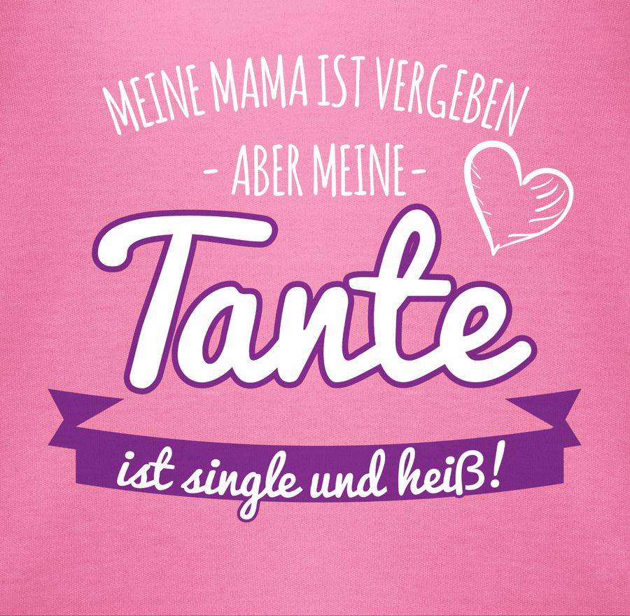 Shirtracer Tante Single Und Heiß Mädchen: T-Shirt Turnbeutel Shirtracer