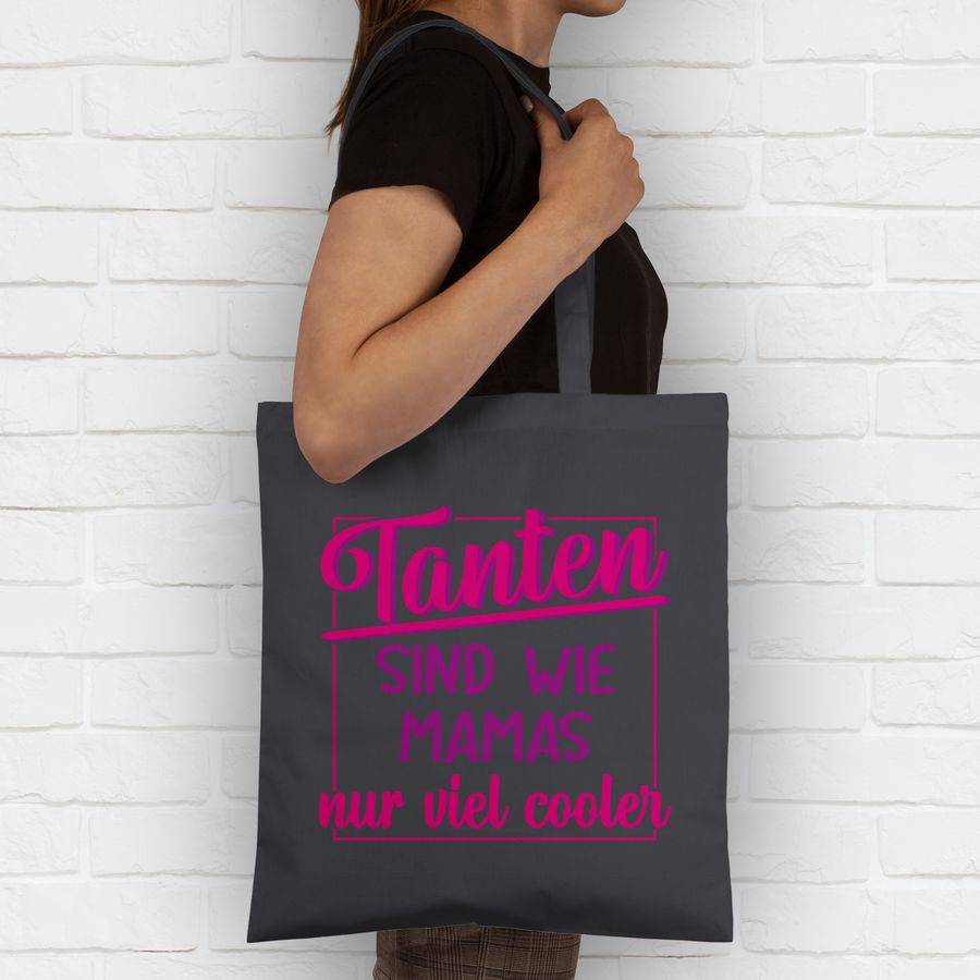 Shirtracer Tanten Sind Wie Mamas Nur Viel Cooler: Tshirt Rucksack Shirtracer