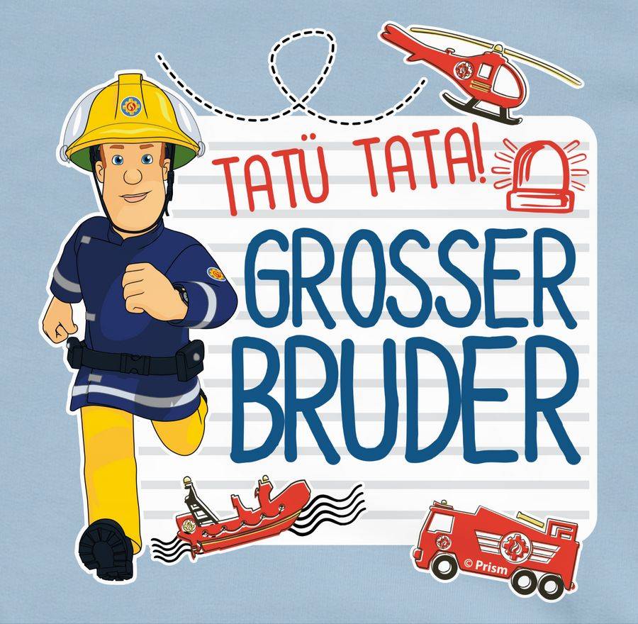 Shirtracer Tatü Tata! - Großer Bruder: Tshirt Rucksack Shirtracer