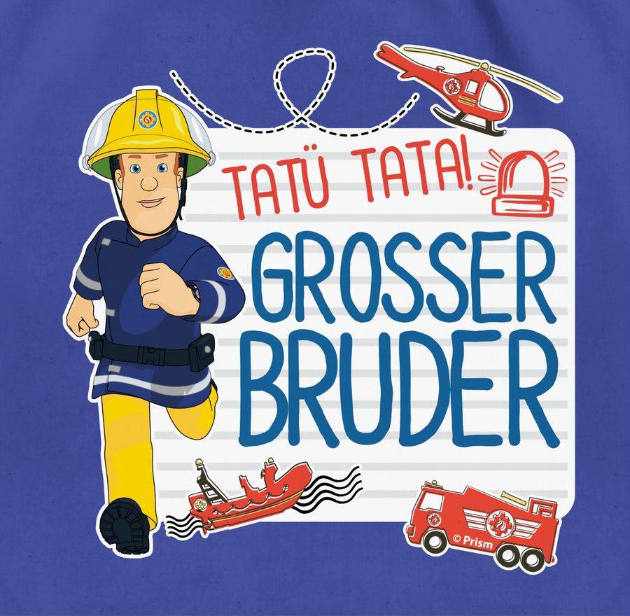 Shirtracer Tatü Tata! - Großer Bruder: Tshirt Rucksack Shirtracer