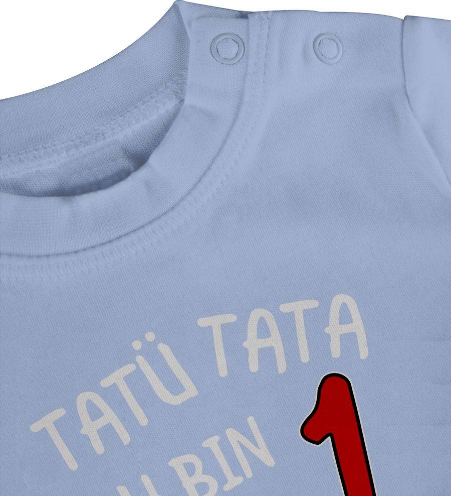 Shirtracer Tatü Tata Ich Bin 1 - Tatütata Ich Werde 1 Feuerwehrauto Ist Da: T-Shirt Gym Bag Shirtracer