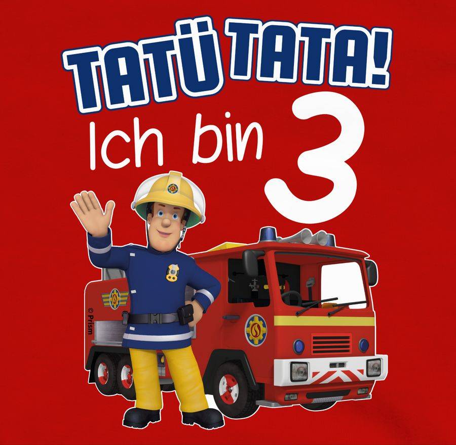 Shirtracer Tatü Tata! Ich Bin 3 - Blau Shirts & Mehr Shirtracer