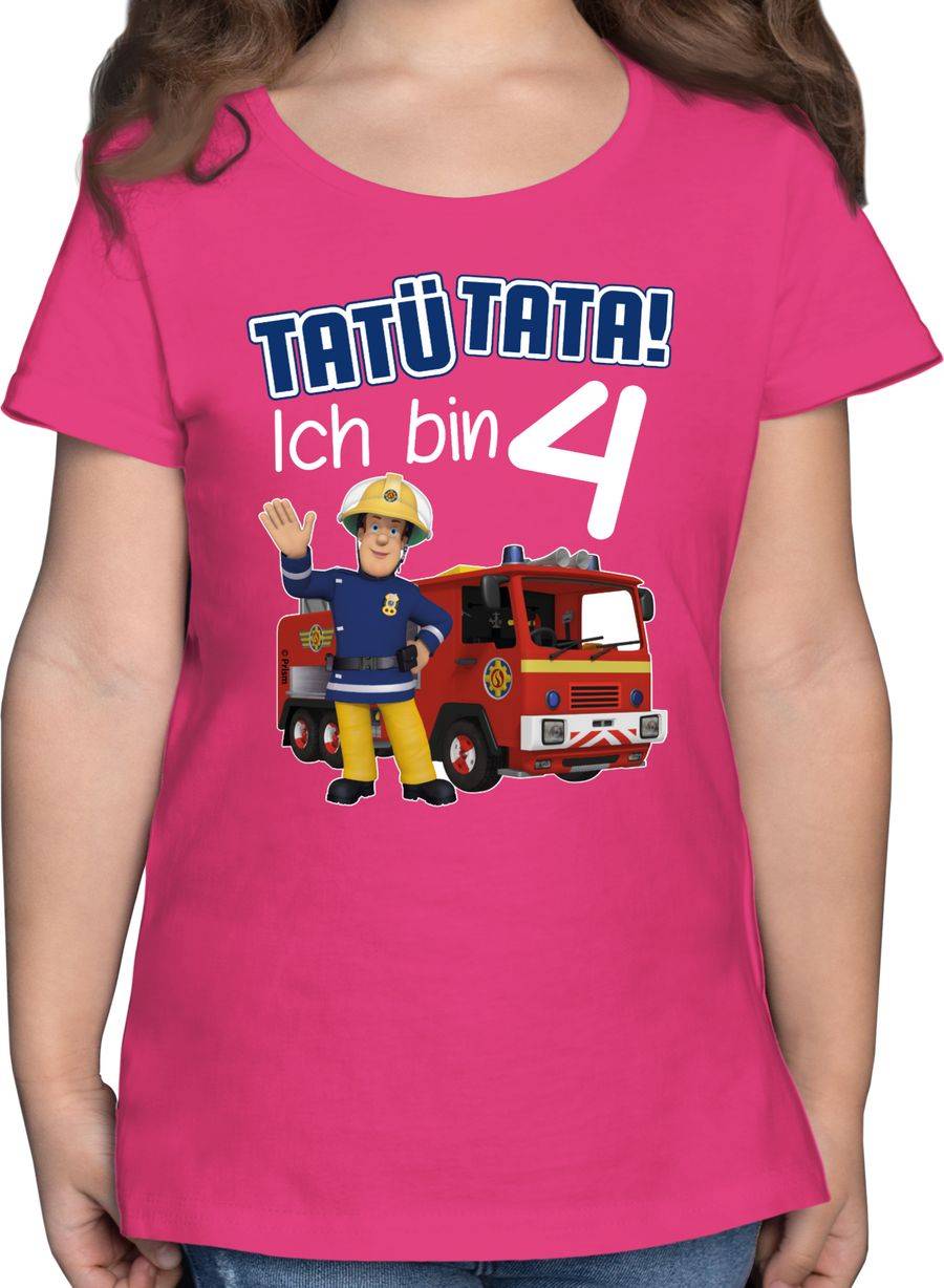Shirtracer Tatü Tata! Ich bin 4 - blau: Tshirt Gym Bag Shirtracer