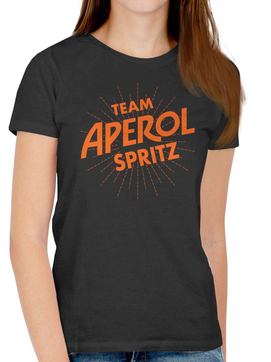 Shirtracer Team Aperol Spritz JGA Mädelsabend Spritztour Aperol Geschenk Shirts & Mehr Shirtracer