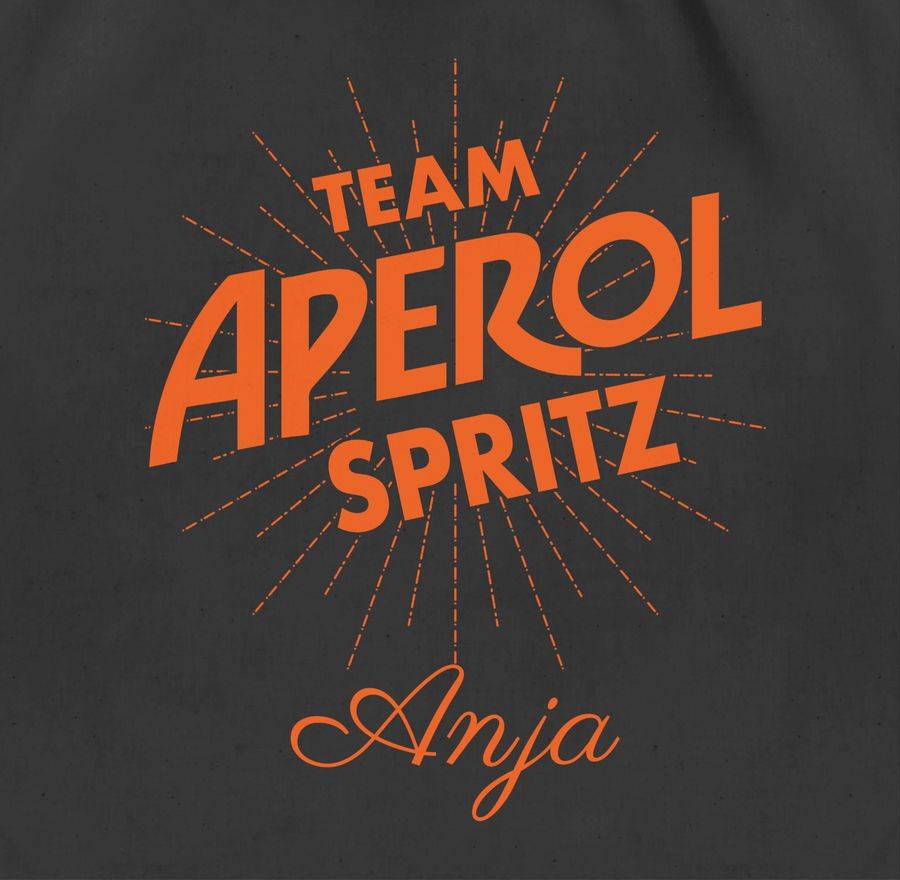 Shirtracer Team Aperol Spritz Mit Name - Mädelsabend JGA Mallorca Mädelsausflug Shirts & Shirtracer