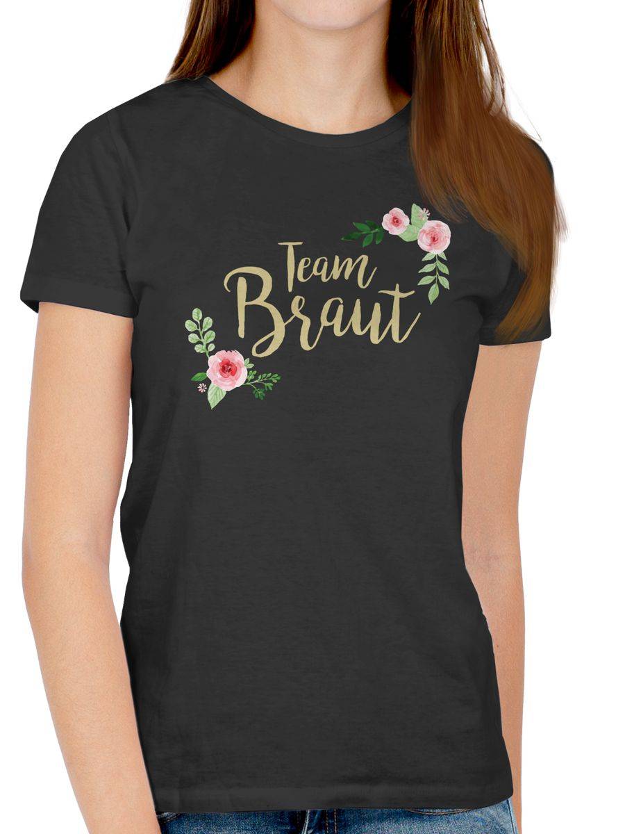 Shirtracer Team Braut Blumen: T-Shirt Rucksack Shirtracer