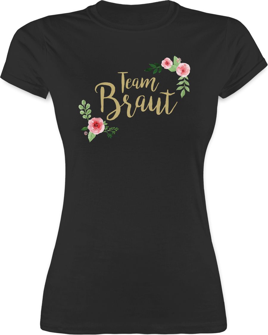 Shirtracer Team Braut Blumen: T-Shirt Rucksack Shirtracer