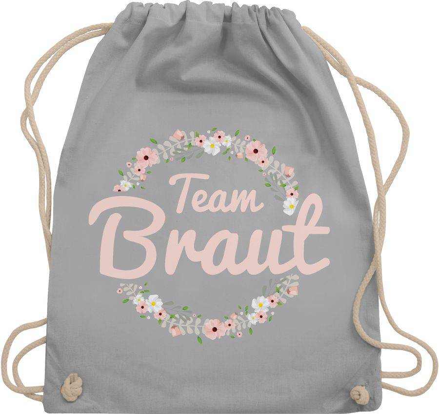 Shirtracer Team Braut Blumenkranz rosa Shirts & Mehr Shirtracer