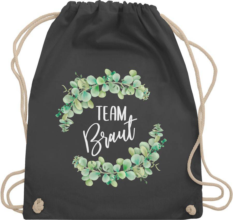 Shirtracer Team Braut Eukalyptus weiß Shirts & Mehr Shirtracer