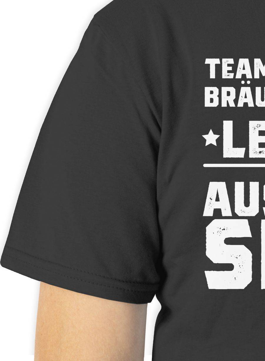 Shirtracer Team Bräutigam - Letztes Auswärtsspiel Vintage Weiß: T-Shirt Gym Bag Shirtracer