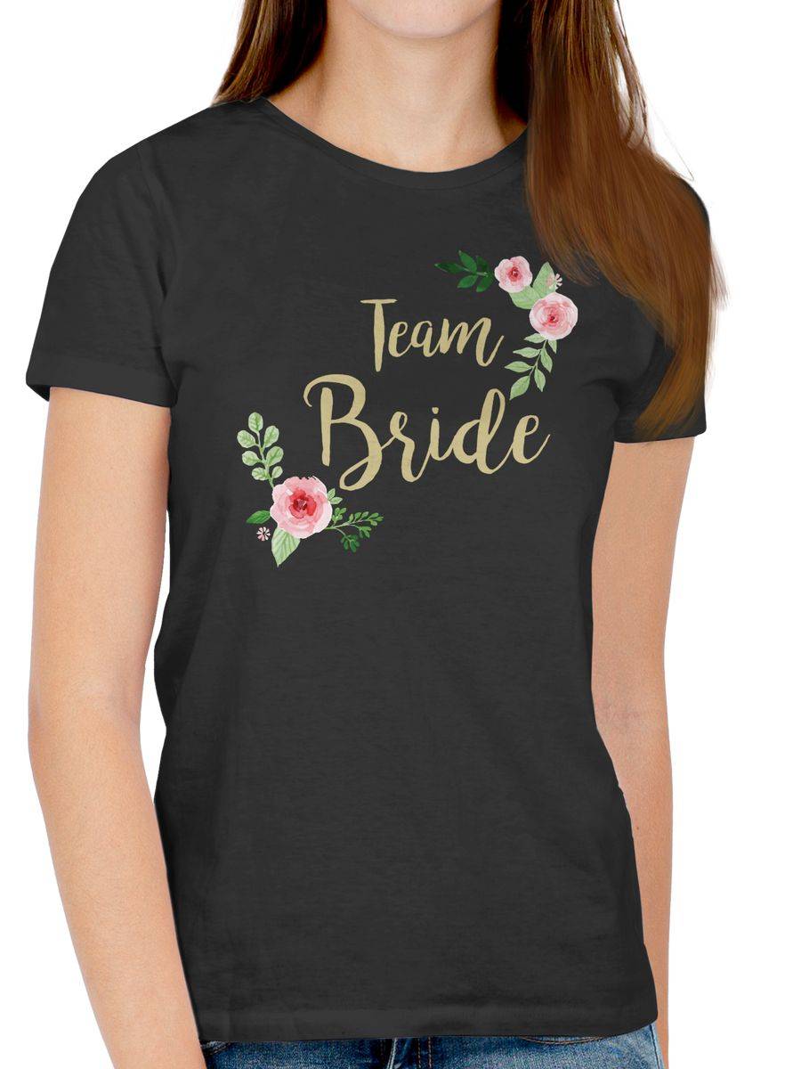 Shirtracer Team Bride Blumen Vintage Shirts & Mehr Shirtracer