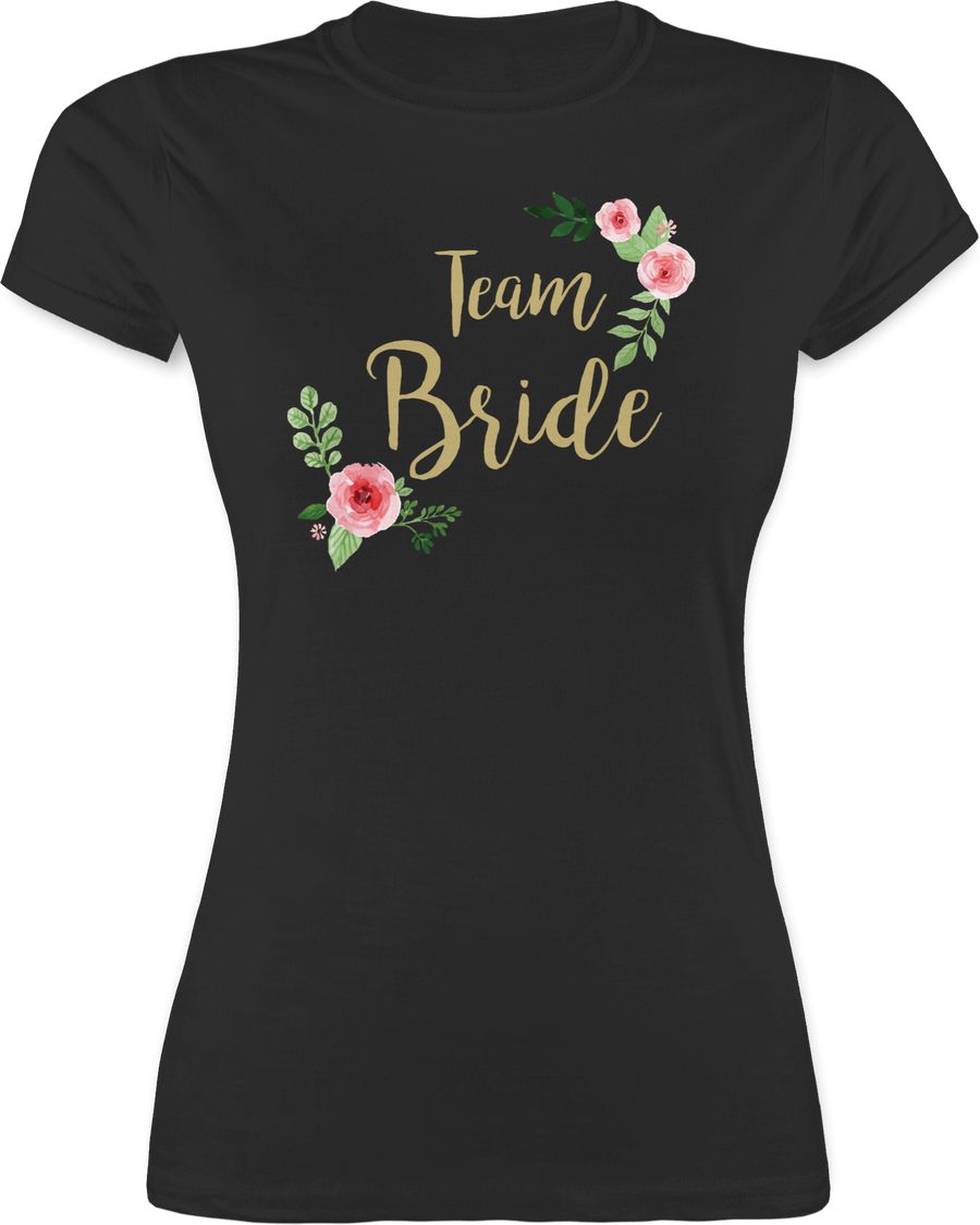 Shirtracer Team Bride Blumen vintage Shirts & Mehr Shirtracer