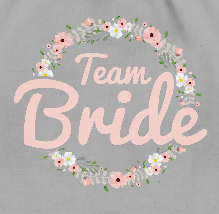 Shirtracer Team Bride Blumenkranz Rosé Shirts & Mehr Shirtracer