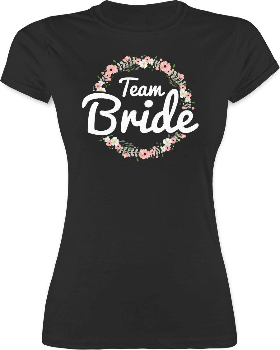 Shirtracer Team Bride Blumenkranz Shirts & Mehr Shirtracer