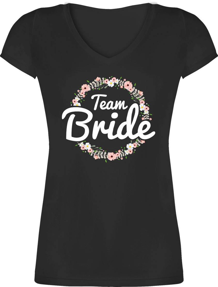 Shirtracer Team Bride Blumenkranz Shirts & Mehr Shirtracer