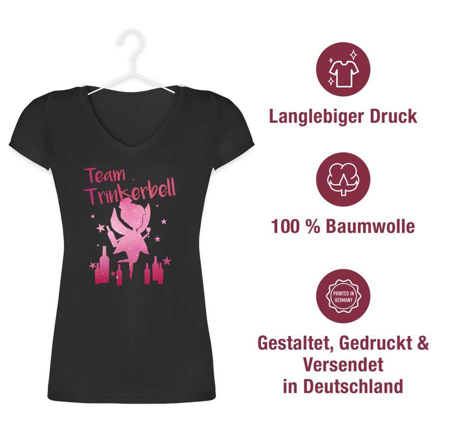 Shirtracer Team Trinkerbell Mit Flaschen Shirts & Mehr Shirtracer