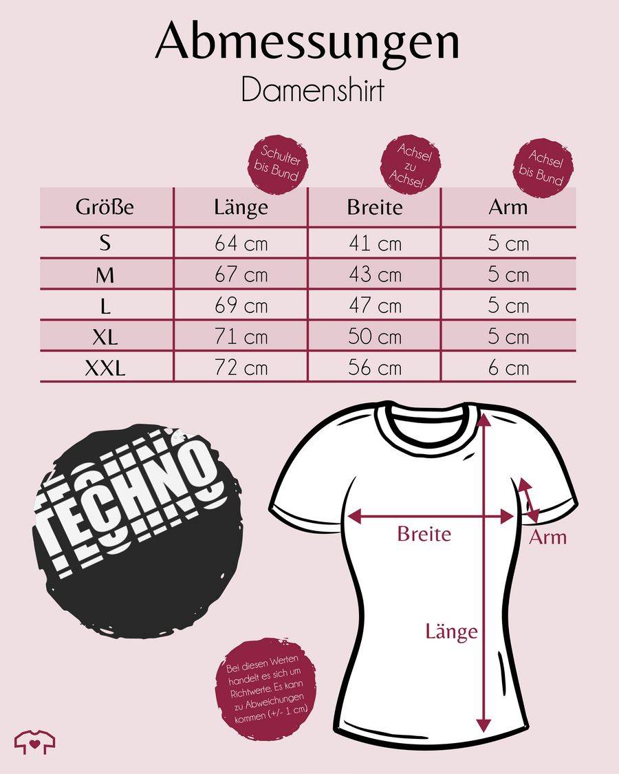 Shirtracer Techno In Grafischem Muster: T-Shirt Turnbeutel Shirtracer
