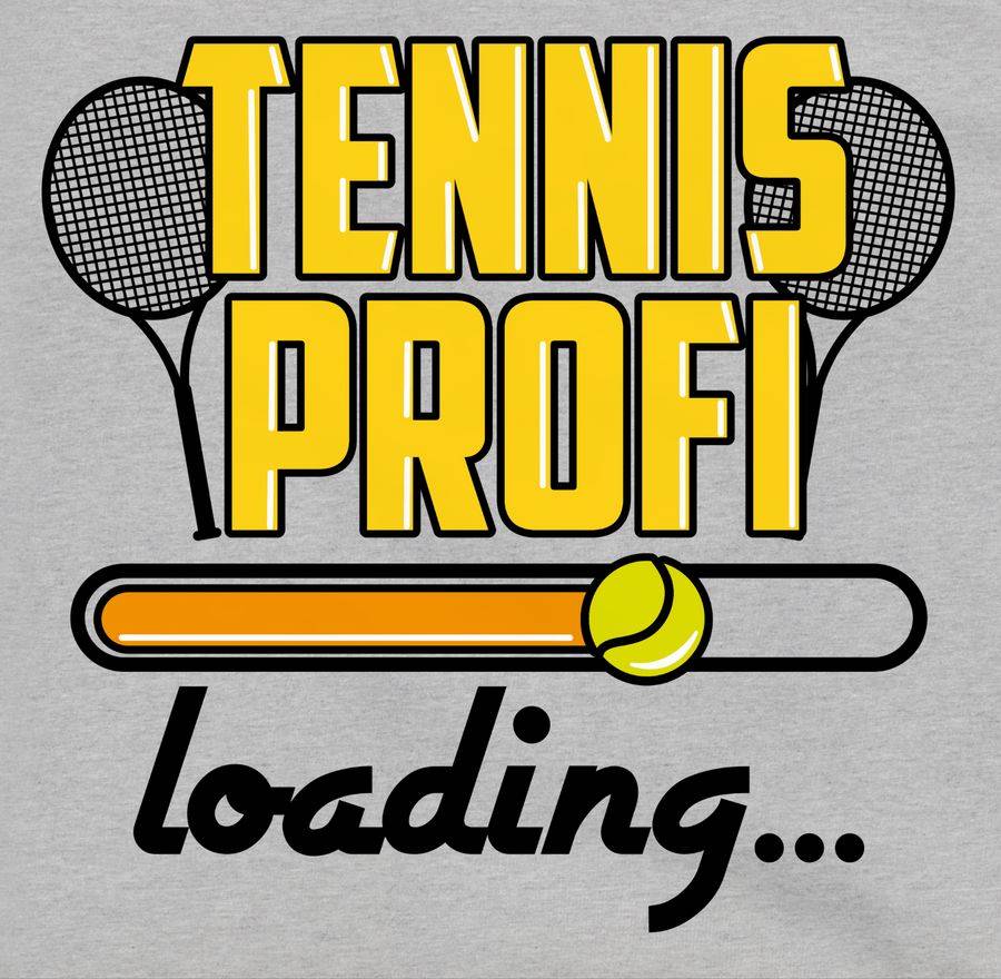 Shirtracer Tennis Profi Loading - Schwarz Shirts & Mehr Shirtracer