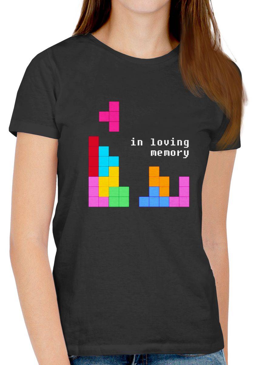 Shirtracer Tetris In Loving Memory: Tshirt Turnbeutel Shirtracer