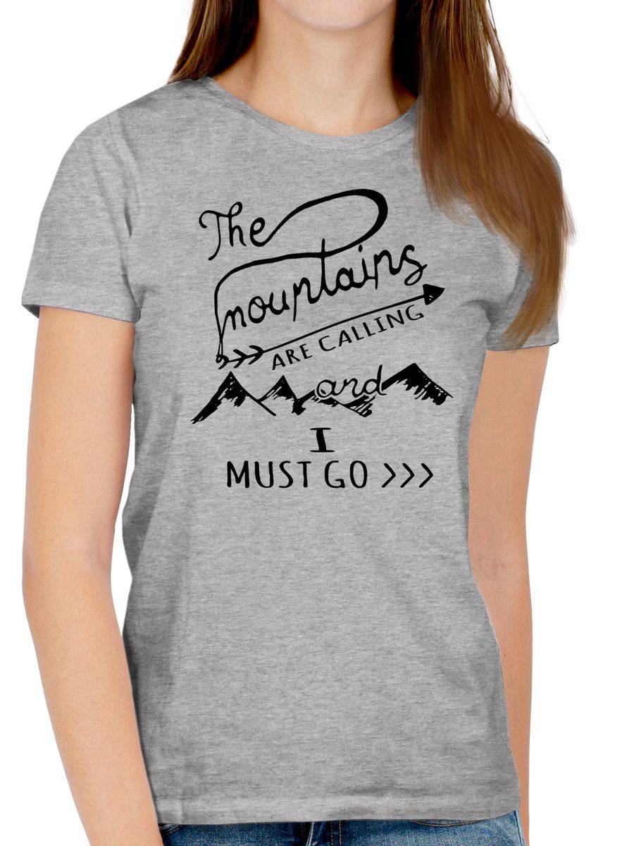 Shirtracer The Mountains Are Calling Shirts & Mehr Shirtracer