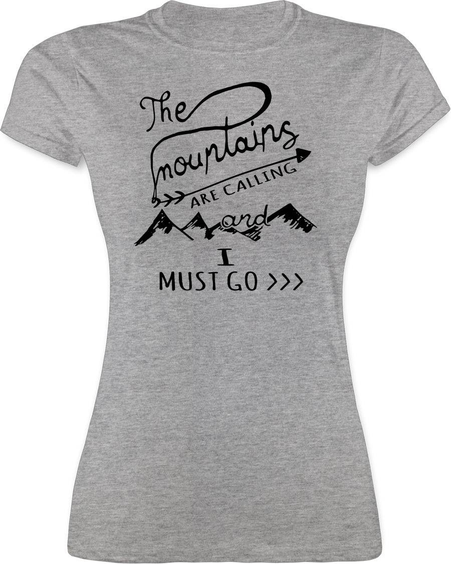 Shirtracer The Mountains are calling Shirts & Mehr Shirtracer