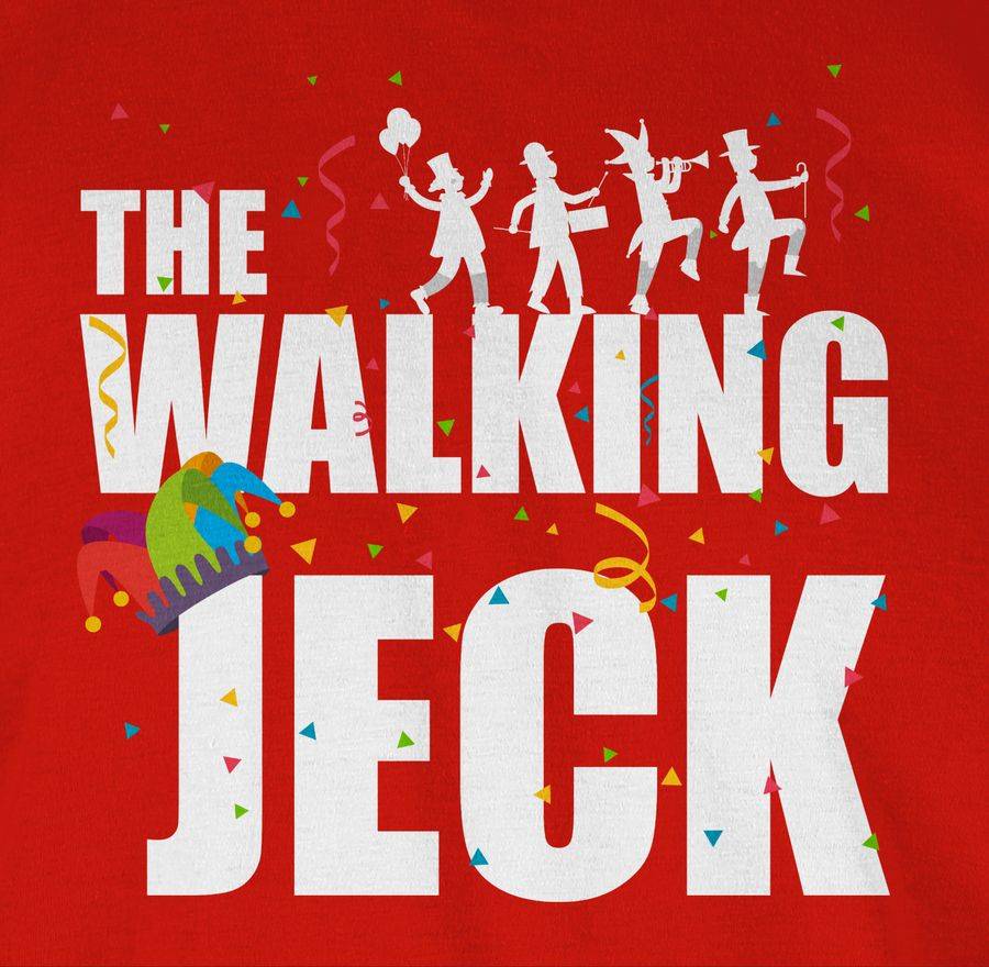 Shirtracer The Walking Jeck Weiß Kostüm Shirts & Mehr Shirtracer