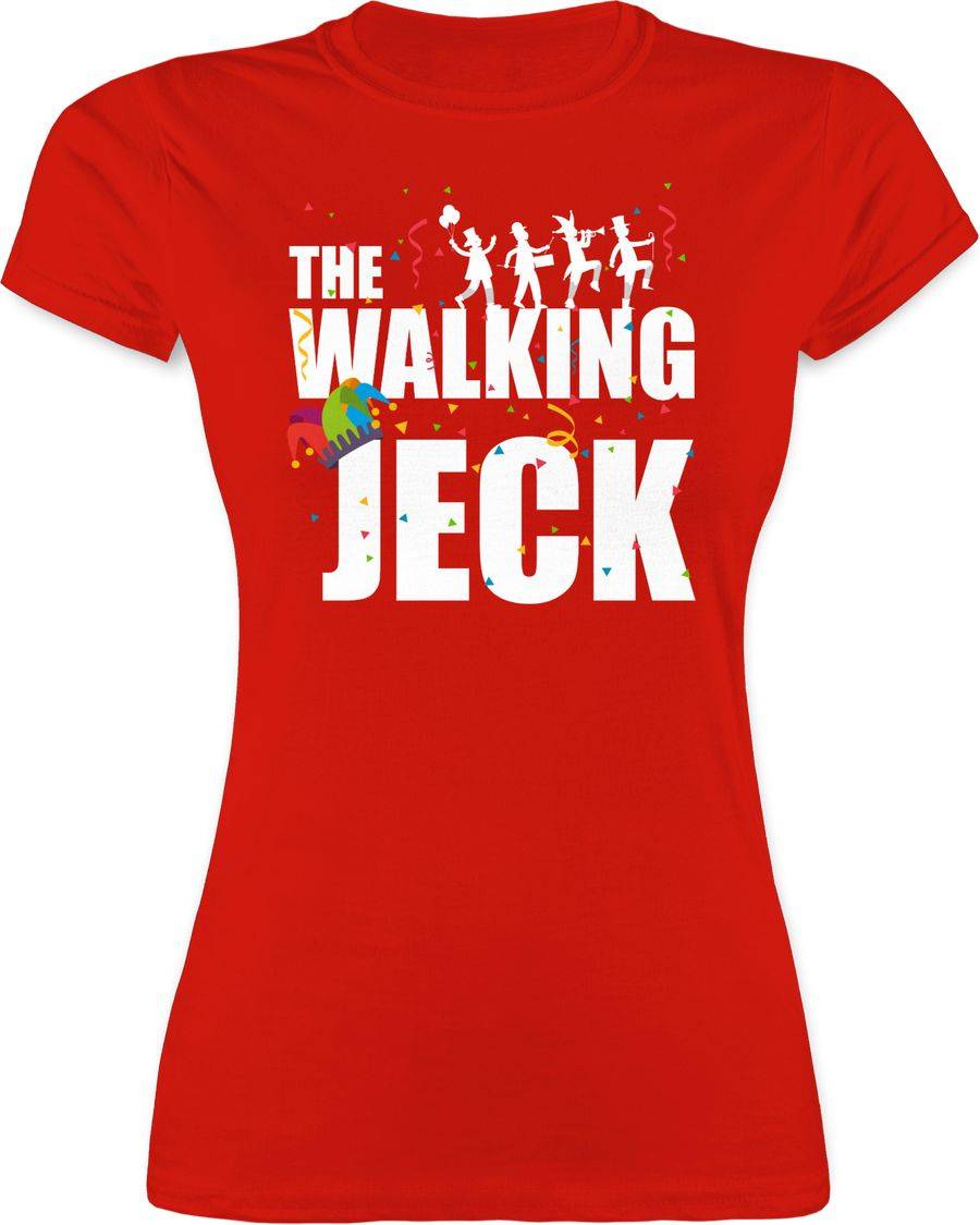 Shirtracer The Walking Jeck weiß Kostüm Shirts & Mehr Shirtracer