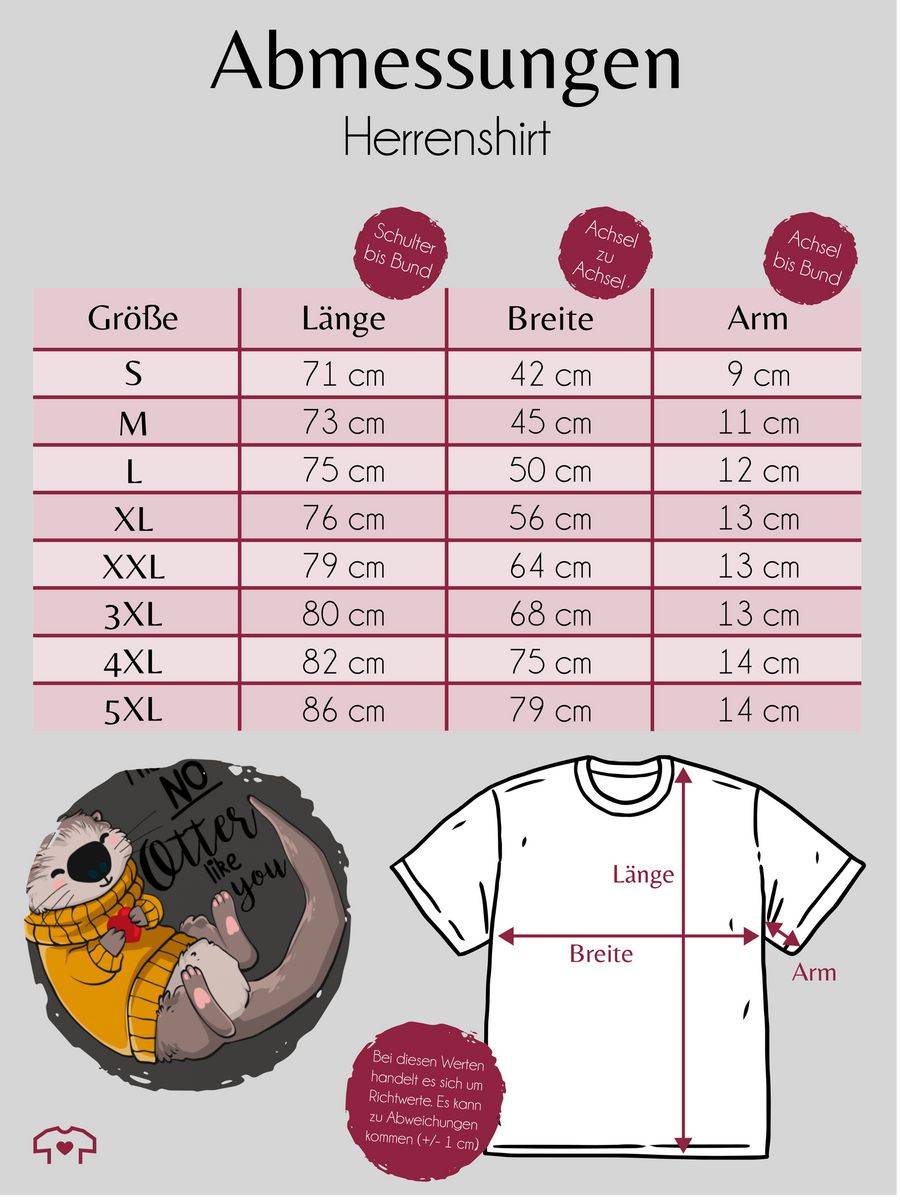 Shirtracer There Is No Otter Like You: Tshirt Turnbeutel Shirtracer