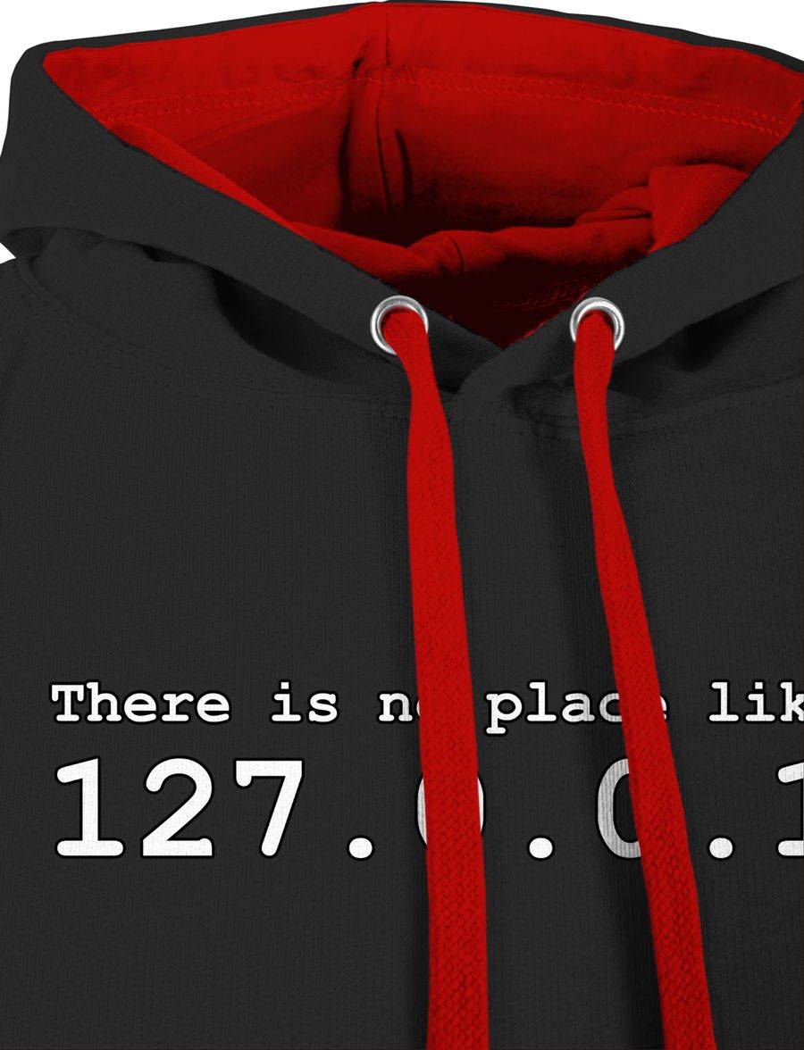 Shirtracer There Is No Place Like 127.0.0.1: Tshirt Gym Bag Shirtracer