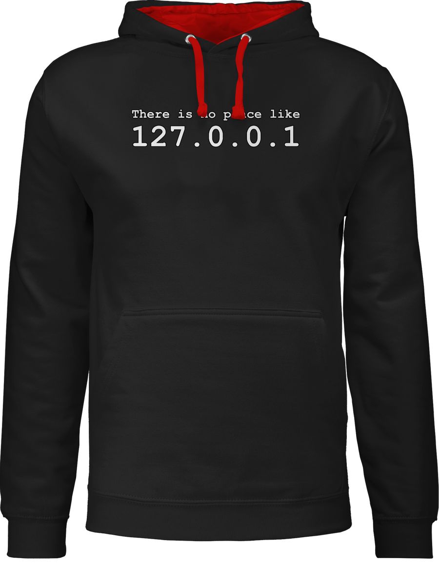 Shirtracer There is no place like 127.0.0.1: Tshirt Gym Bag Shirtracer