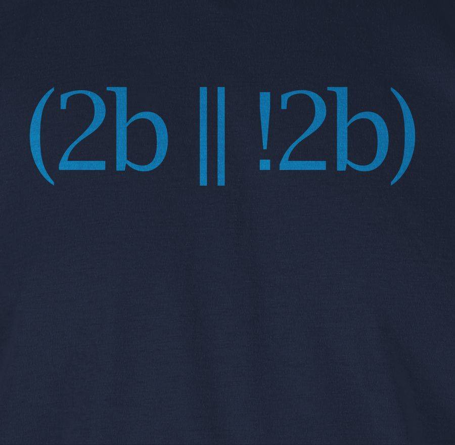 Shirtracer To Be Or Not To Be: Tshirt Gym Bag Shirtracer