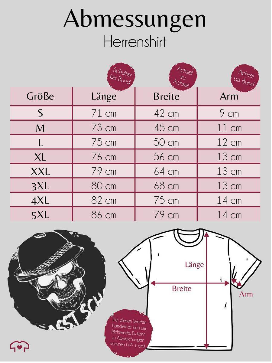 Shirtracer Totenkopf Basst Scho! Shirts & Mehr Shirtracer