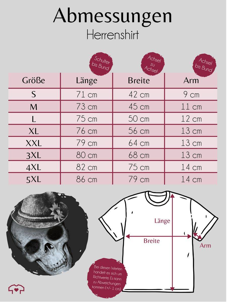 Shirtracer Totenkopf Mit Filzhut: T-Shirt Gym Bag Shirtracer