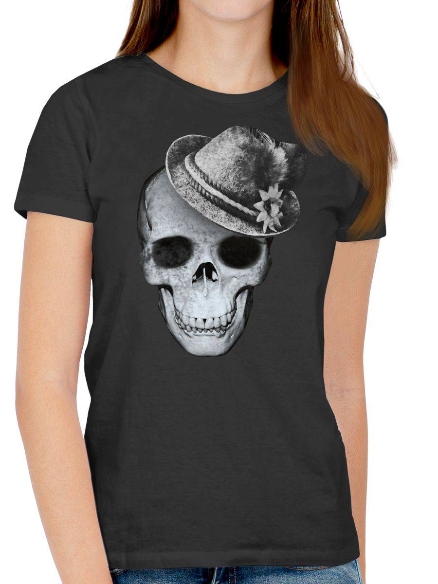 Shirtracer Totenkopf Mit Filzhut: T-Shirt Gym Bag Shirtracer