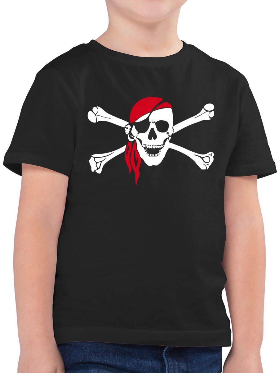 Shirtracer Totenkopf Pirat Kopftuch Shirts & Mehr Shirtracer