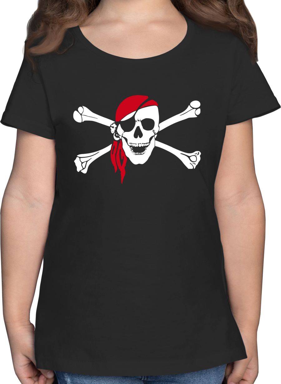 Shirtracer Totenkopf Pirat Kopftuch Shirts & Mehr Shirtracer