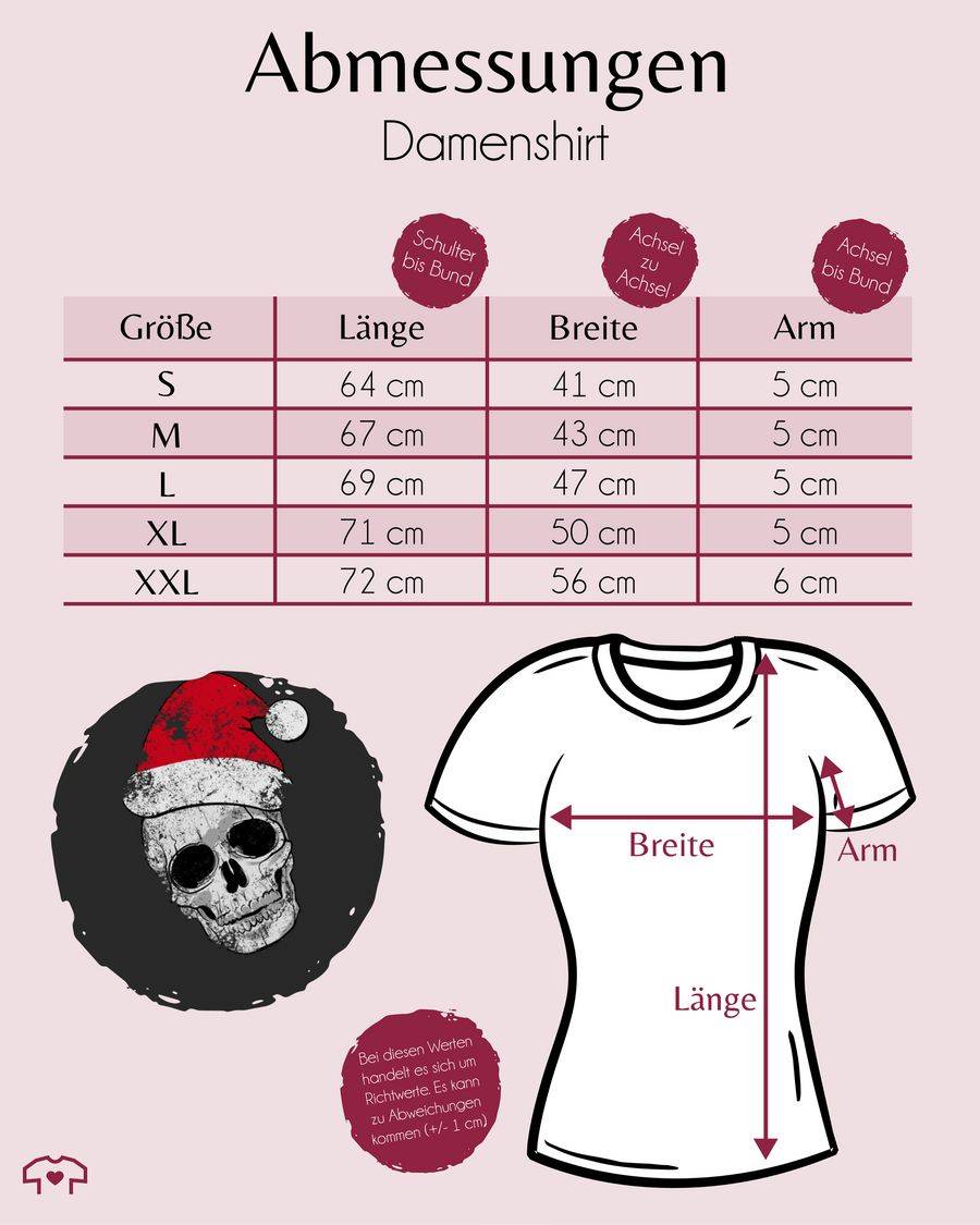 Shirtracer Totenkopf Weihnachtsmütze Vintage Shirts & Mehr Shirtracer