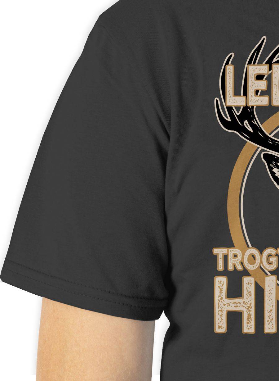 Shirtracer Trachten Outfit Lederhose Spruch Trägt Der Hirsch: Tshirt Gym Bag Shirtracer