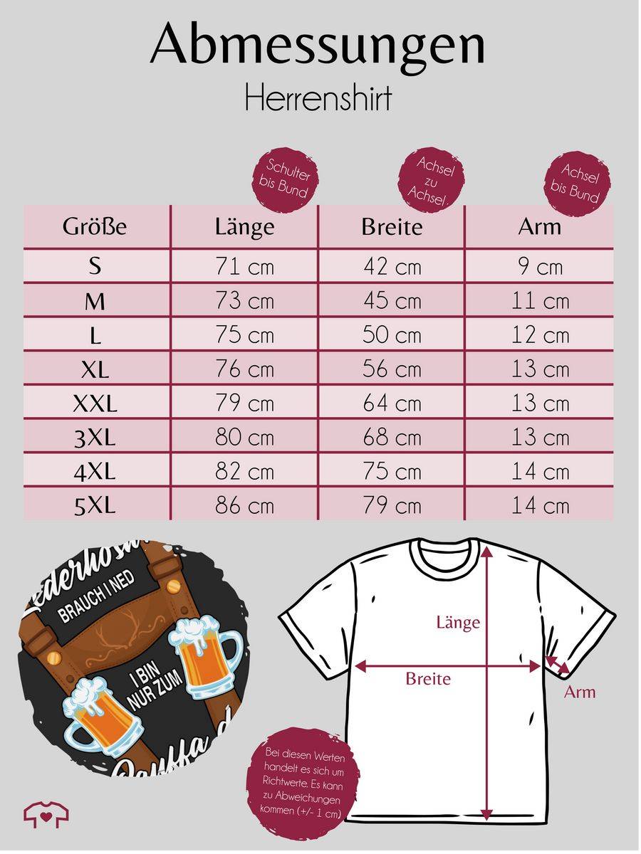 Shirtracer Trachten Outfit Sauffa Lederhose Lausbub: Tshirt Gym Bag Shirtracer