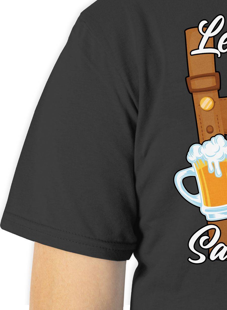 Shirtracer Trachten Outfit Sauffa Lederhose Lausbub: Tshirt Gym Bag Shirtracer