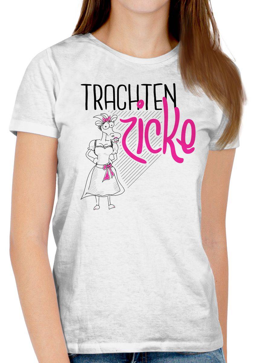 Shirtracer Trachtenzicke: Tshirt Turnbeutel Shirtracer