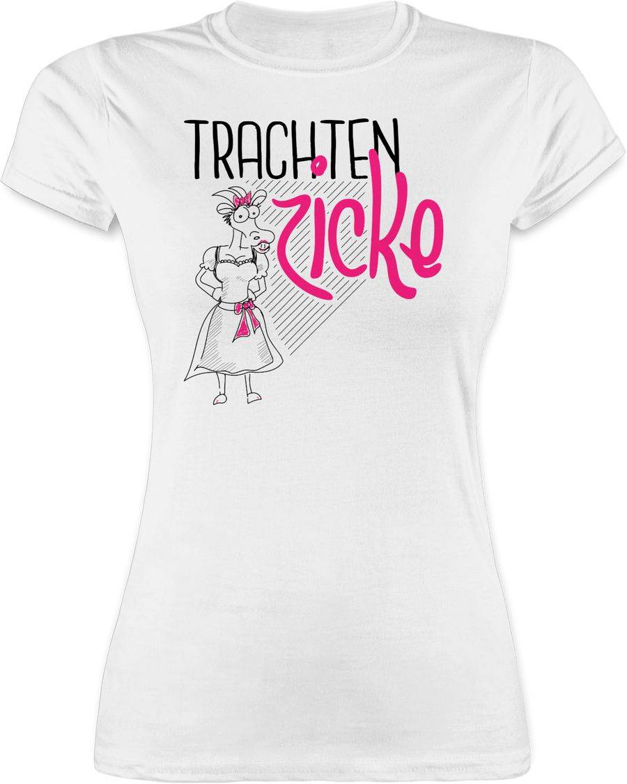 Shirtracer Trachtenzicke: Tshirt Turnbeutel Shirtracer