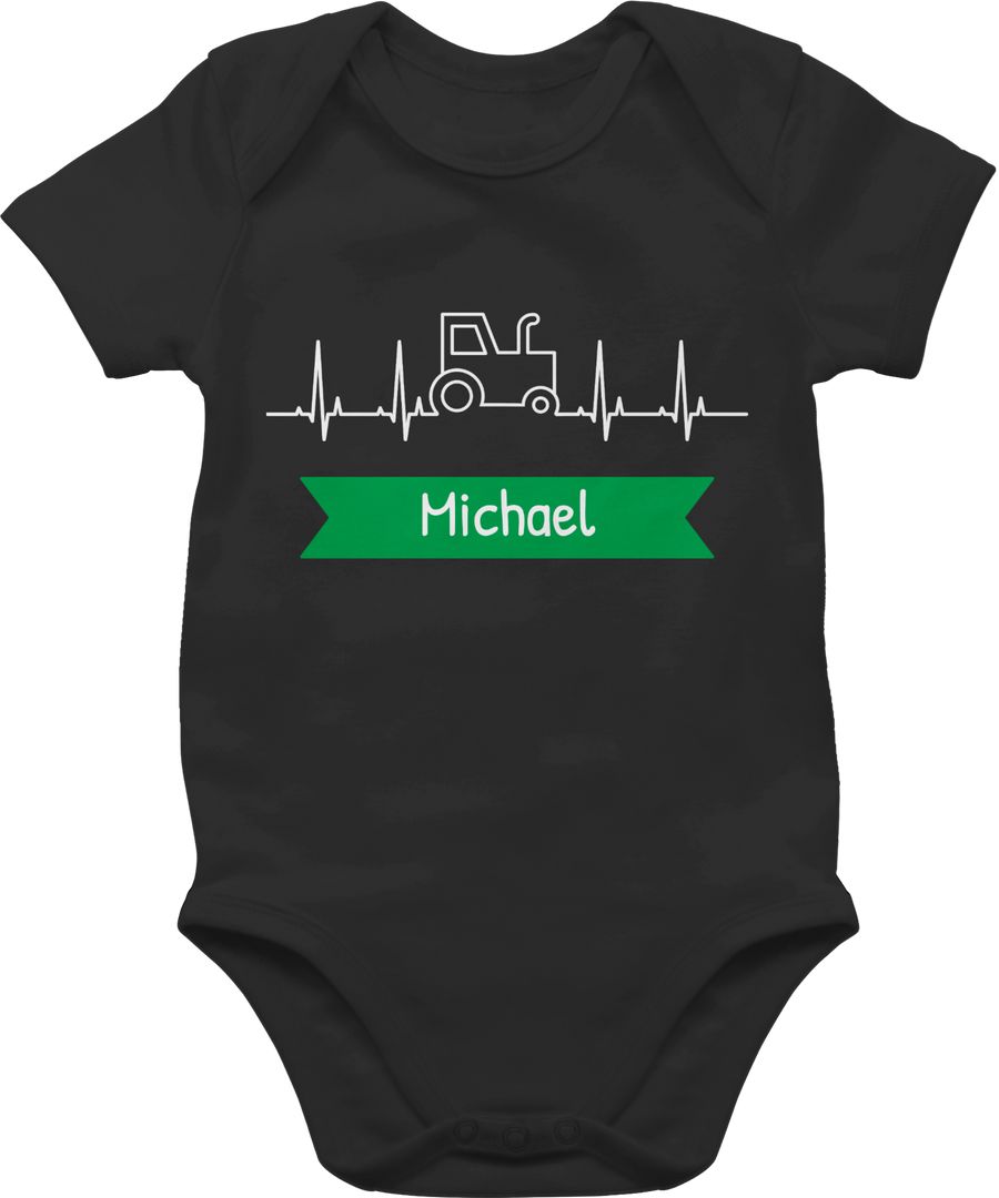 Shirtracer Traktor Banner mit Namen personalisiert Shirts & Mehr Shirtracer