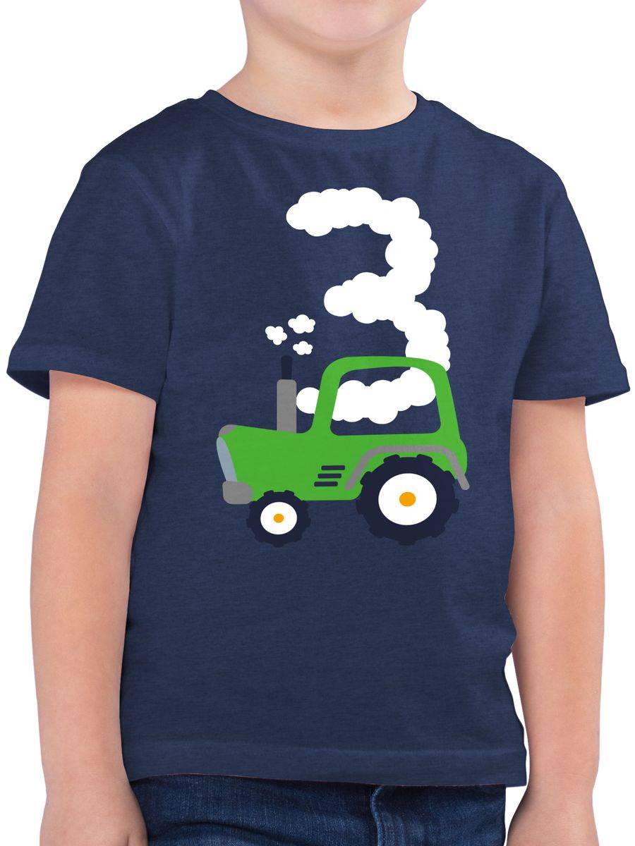Shirtracer Traktor Geburtstag Drei: T-Shirt Turnbeutel Shirtracer