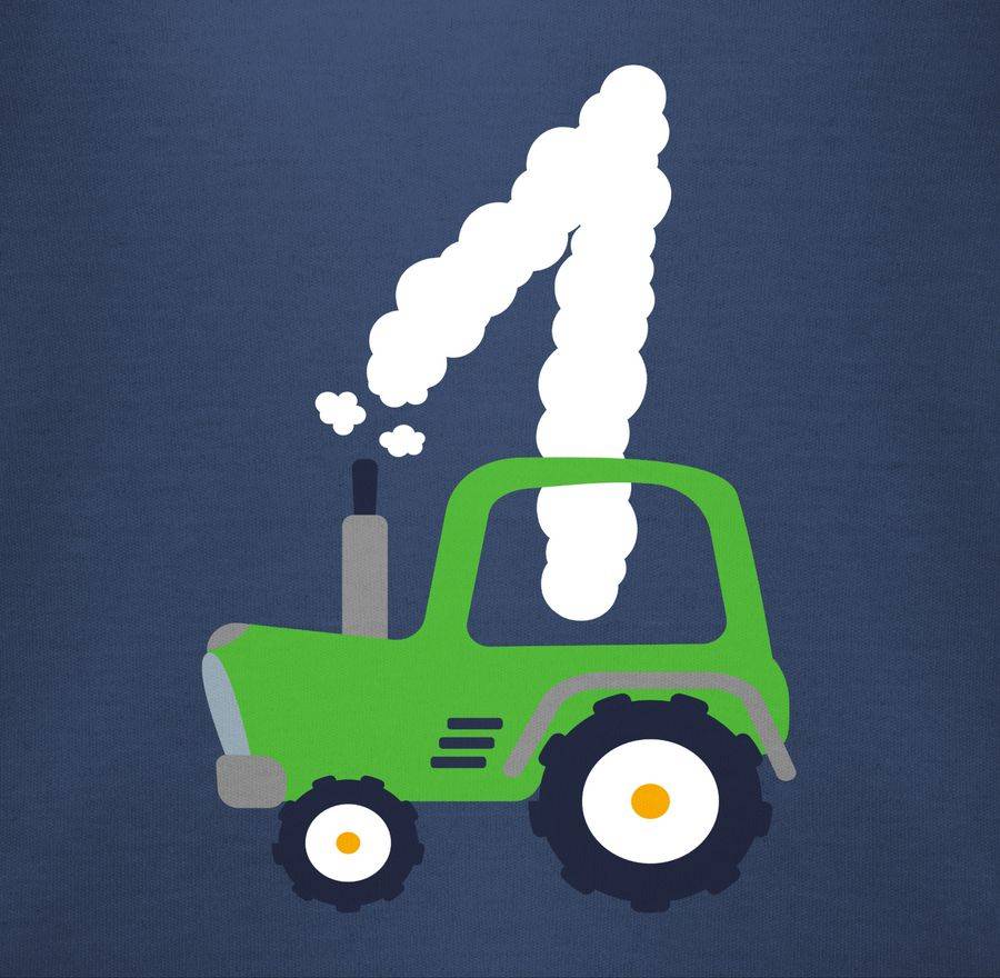 Shirtracer Traktor Geburtstag Eins: T-Shirt Turnbeutel Shirtracer